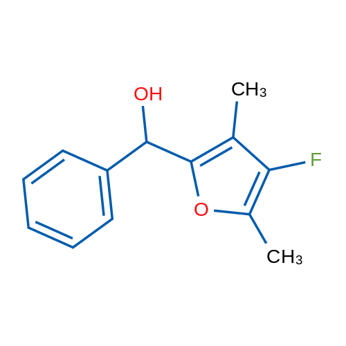(4-Fluoro-3,5-dimethylfuran-2-yl)(phenyl)methanol 1g