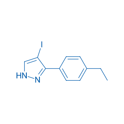 3-(4-Ethylphenyl)-4-iodo-1H-pyrazole 1g