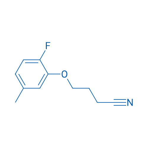 4-(2-Fluoro-5-methylphenoxy)butanenitrile 1g