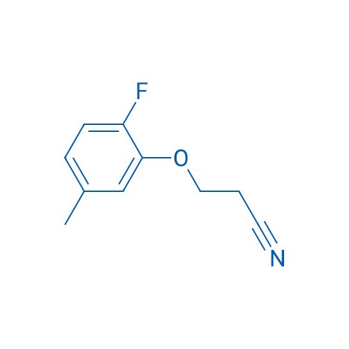3-(2-Fluoro-5-methylphenoxy)propanenitrile 1g
