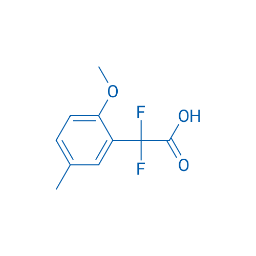 2,2-Difluoro-2-(2-methoxy-5-methylphenyl)acetic acid 1g