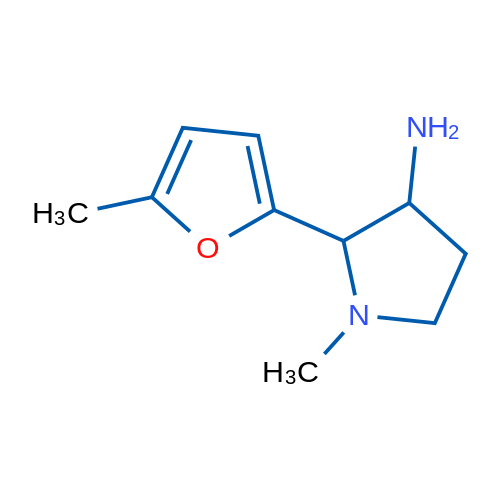 1-Methyl-2-(5-methylfuran-2-yl)pyrrolidin-3-amine 1g