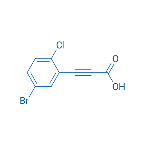 3-(5-Bromo-2-chlorophenyl)prop-2-ynoic acid 1g