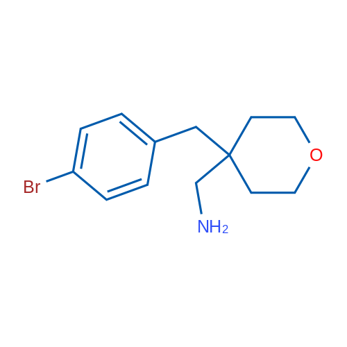 (4-(4-Bromobenzyl)tetrahydro-2H-pyran-4-yl)methanamine 1g