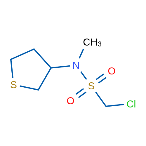 1-Chloro-n-methyl-n-(thiolan-3-yl)methanesulfonamide 1g