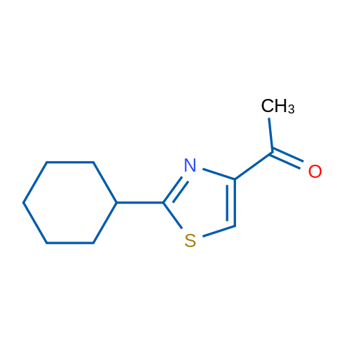 1-(2-Cyclohexylthiazol-4-yl)ethanone 1g