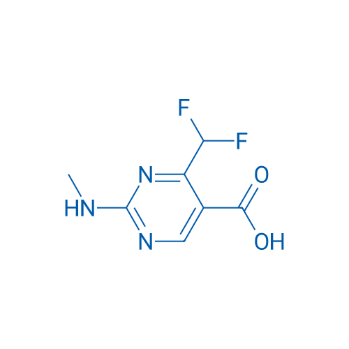 4-(Difluoromethyl)-2-(methylamino)pyrimidine-5-carboxylic acid 1g