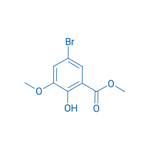 Methyl 5-bromo-2-hydroxy-3-methoxybenzoate 250mg