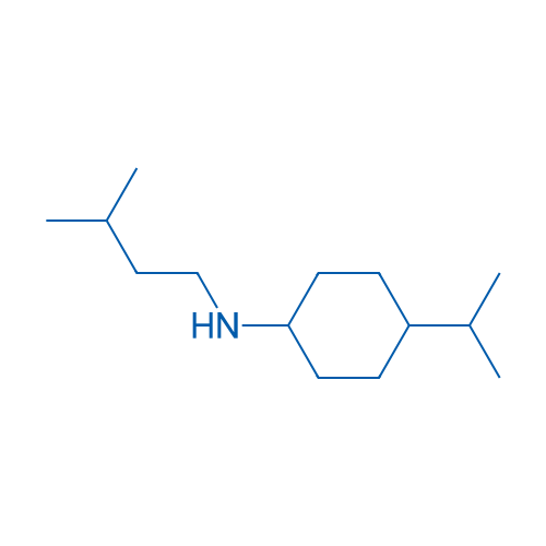 N-(3-Methylbutyl)-4-(propan-2-yl)cyclohexan-1-amine 5g