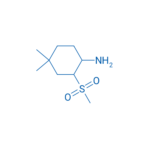 2-Methanesulfonyl-4,4-dimethylcyclohexan-1-amine 1g