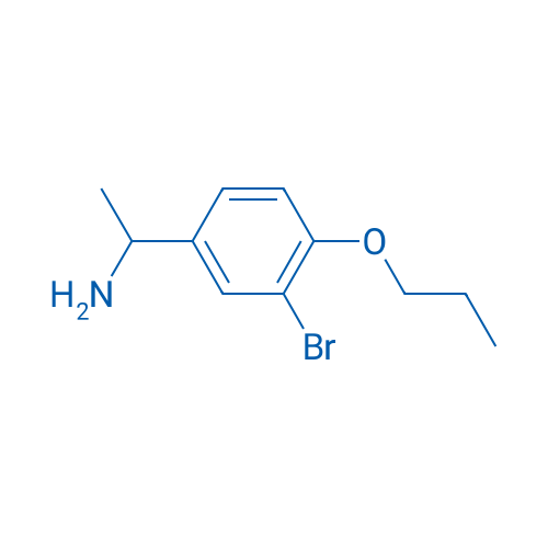 1-(3-Bromo-4-propoxy-phenyl)-ethylamine 250mg