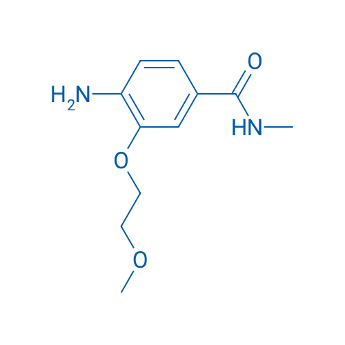 4-Amino-3-(2-methoxyethoxy)-n-methylbenzamide 250mg