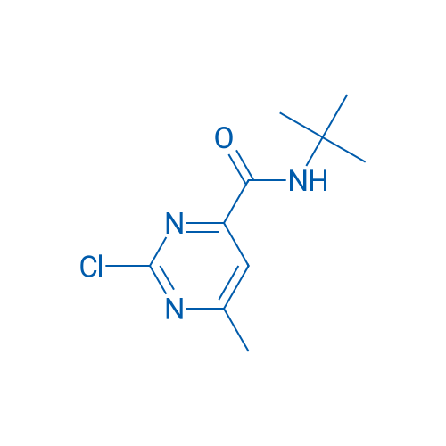 N-(tert-Butyl)-2-chloro-6-methylpyrimidine-4-carboxamide 1g