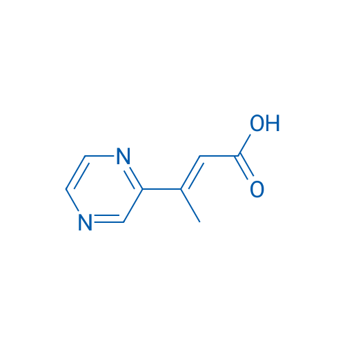 3-(Pyrazin-2-yl)but-2-enoic acid 10g