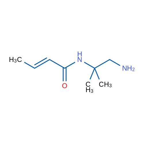 (2E)-n-(1-amino-2-methylpropan-2-yl)but-2-enamide 1g