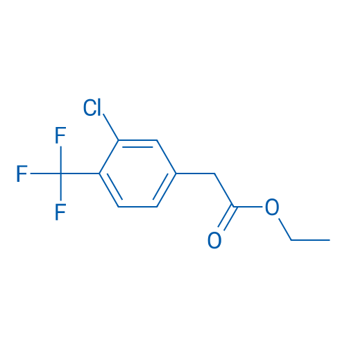 Ethyl 3-chloro-4-trifluoromethylphenylacetate 25g