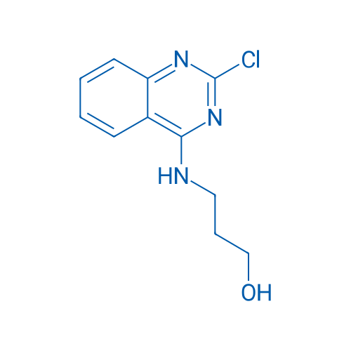 3-((2-Chloroquinazolin-4-yl)amino)propan-1-ol 250mg