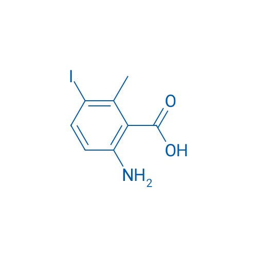 6-Amino-3-iodo-2-methylbenzoic acid 250mg