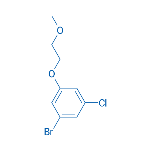 1-Bromo-3-chloro-5-(2-methoxyethoxy)benzene 250mg