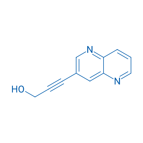 3-(1,5-NAphthyridin-3-yl)prop-2-yn-1-ol 1g