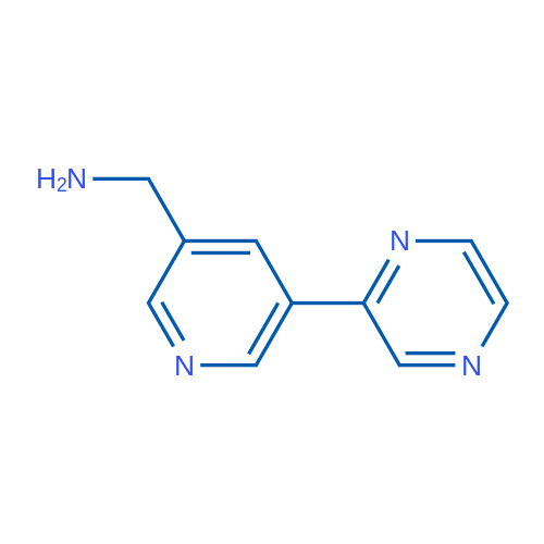 (5-(Pyrazin-2-yl)pyridin-3-yl)methanamine 1g