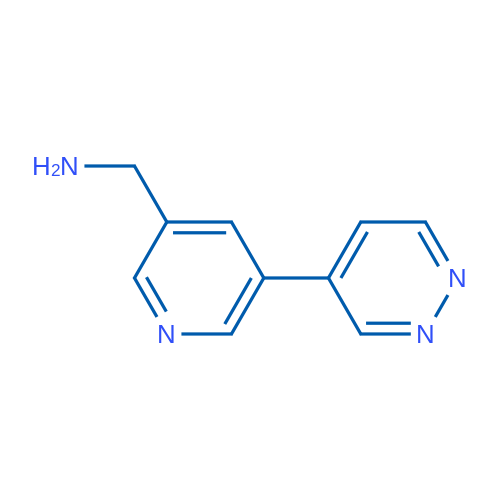 (5-(Pyridazin-4-yl)pyridin-3-yl)methanamine 1g