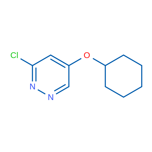 3-Chloro-5-(cyclohexyloxy)pyridazine 1g