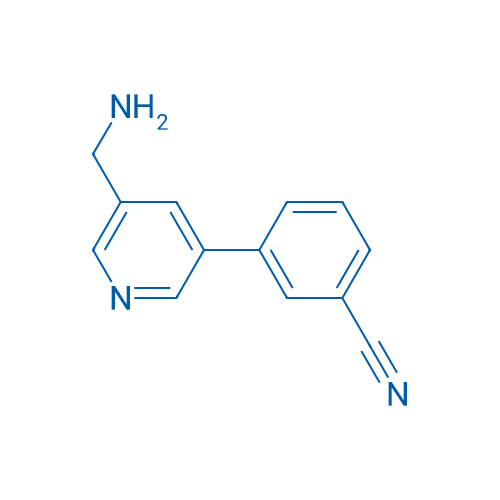 3-(5-(Aminomethyl)pyridin-3-yl)benzonitrile 1g