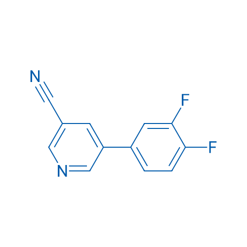 5-(3,4-Difluorophenyl)nicotinonitrile 1g