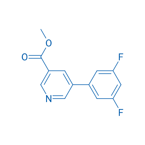 Methyl 5-(3,5-difluorophenyl)nicotinate 1g