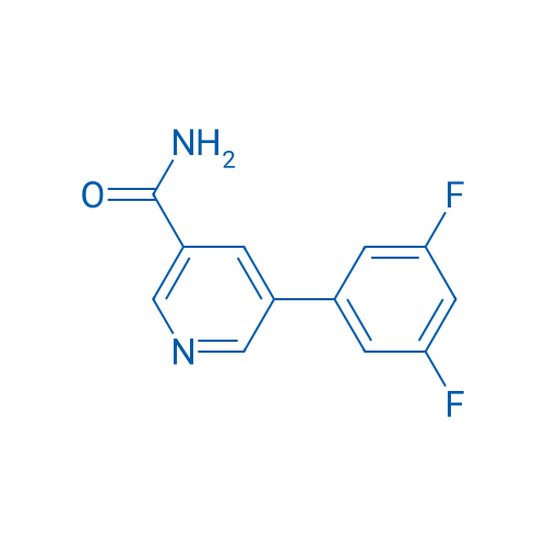 5-(3,5-Difluorophenyl)nicotinamide 1g