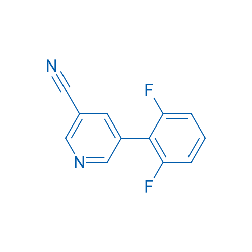 5-(2,6-Difluorophenyl)nicotinonitrile 1g