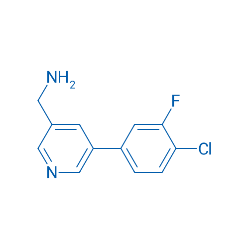 (5-(4-Chloro-3-fluorophenyl)pyridin-3-yl)methanamine 1g