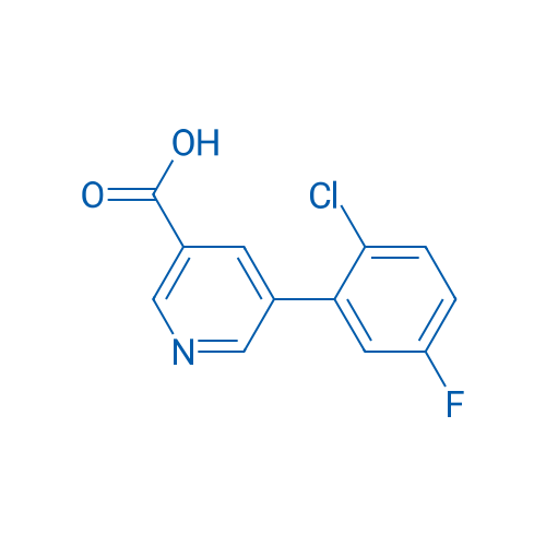 5-(2-Chloro-5-fluorophenyl)nicotinic acid 1g