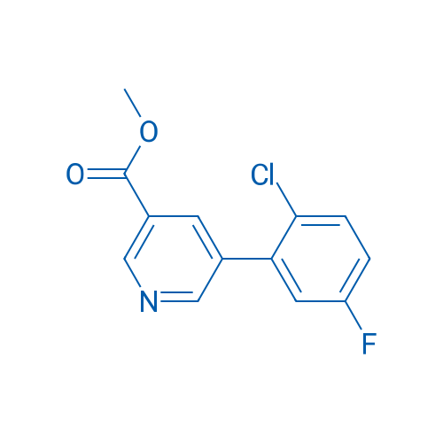 Methyl 5-(2-chloro-5-fluorophenyl)nicotinate 1g