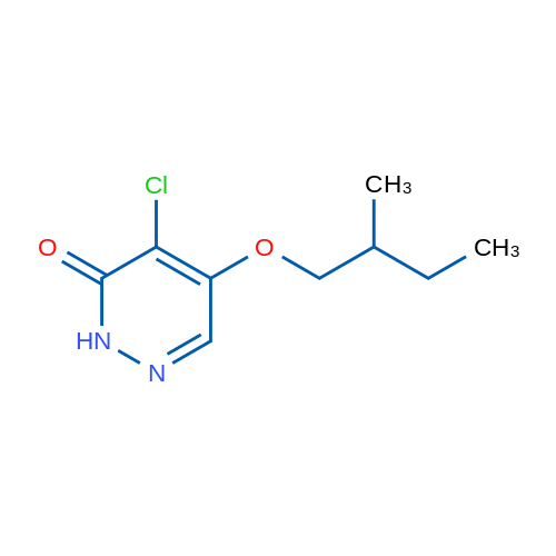 4-Chloro-5-(2-methylbutoxy)pyridazin-3(2H)-one 1g