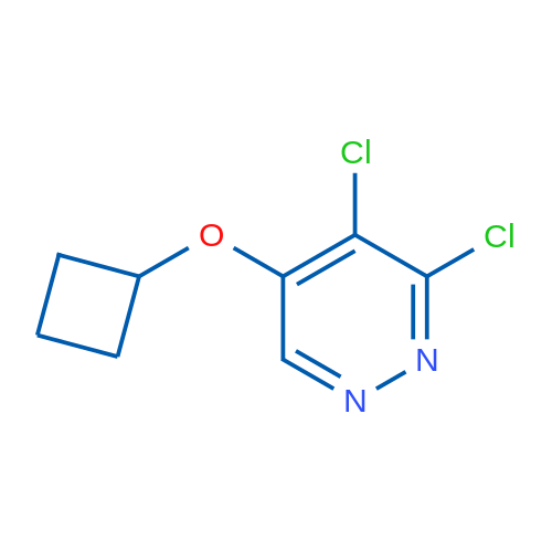 3,4-Dichloro-5-cyclobutoxypyridazine 1g