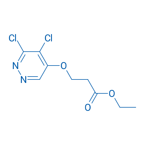 Ethyl 3-((5,6-dichloropyridazin-4-yl)oxy)propanoate 1g