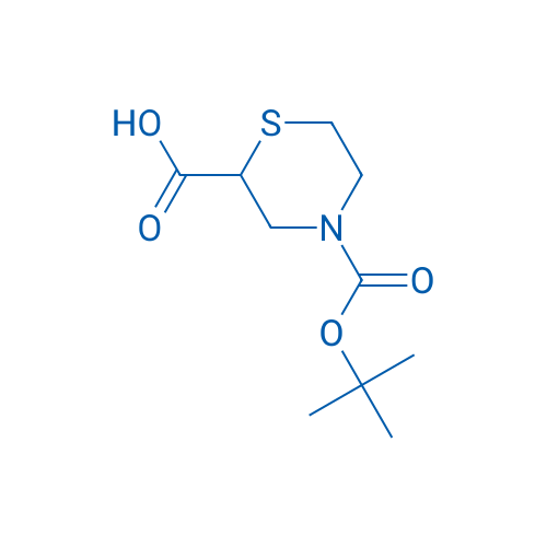N-BOC-thiomorpholine-2-carboxylic acid 5g