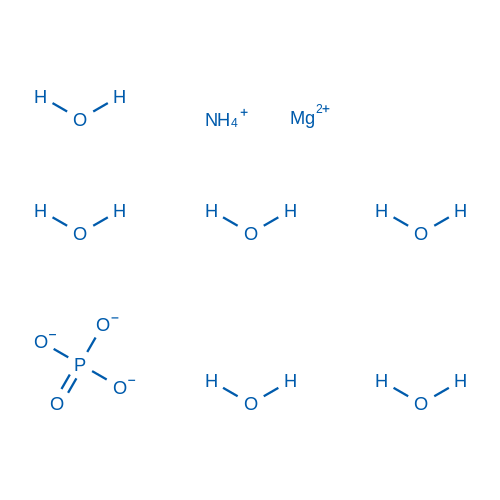 Ammonium magnesium phosphate hexahydrate 100g