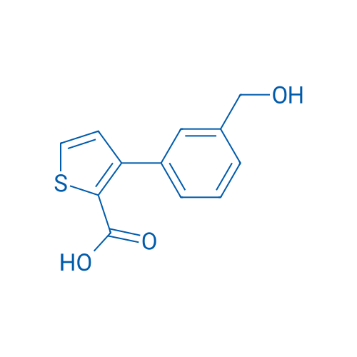 3-(3-(Hydroxymethyl)phenyl)thiophene-2-carboxylic acid 1g