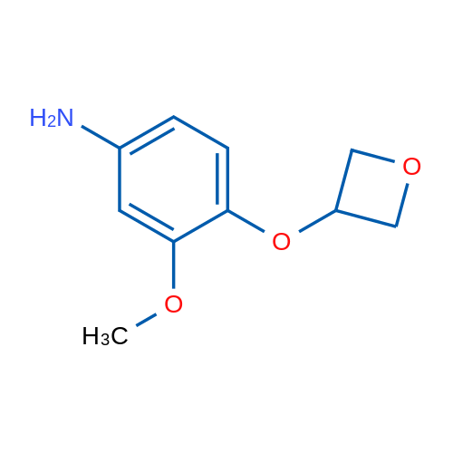 3-Methoxy-4-(oxetan-3-yloxy)aniline 1g