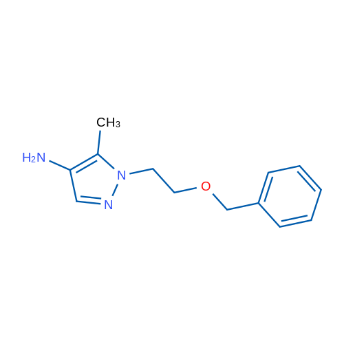 1-(2-Benzyloxy-ethyl)-5-methyl-1h-pyrazol-4-ylamine 1g