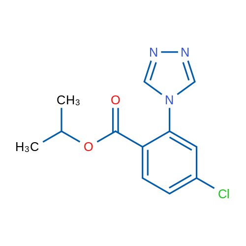 Isopropyl 4-chloro-2-(4H-1,2,4-triazol-4-yl)benzoate 1g