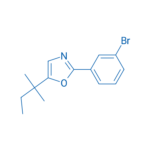 2-(3-Bromophenyl)-5-(tert-pentyl)oxazole 1g