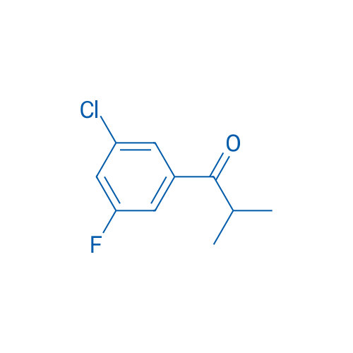1-(3-Chloro-5-fluorophenyl)-2-methylpropan-1-one 1g