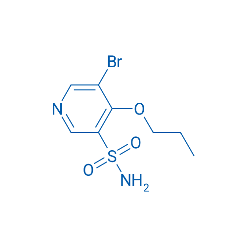 5-Bromo-4-propoxypyridine-3-sulfonamide 1g
