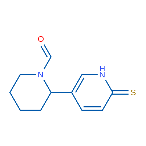 2-(6-Thioxo-1,6-dihydropyridin-3-yl)piperidine-1-carbaldehyde 1g