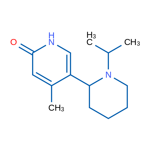 5-(1-Isopropylpiperidin-2-yl)-4-methylpyridin-2(1H)-one 1g