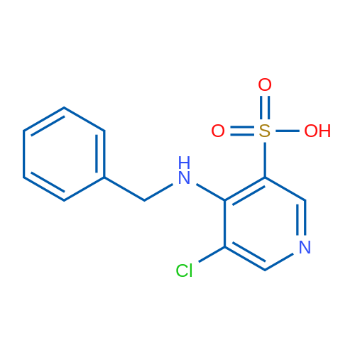 4-(Benzylamino)-5-chloropyridine-3-sulfonic acid 1g